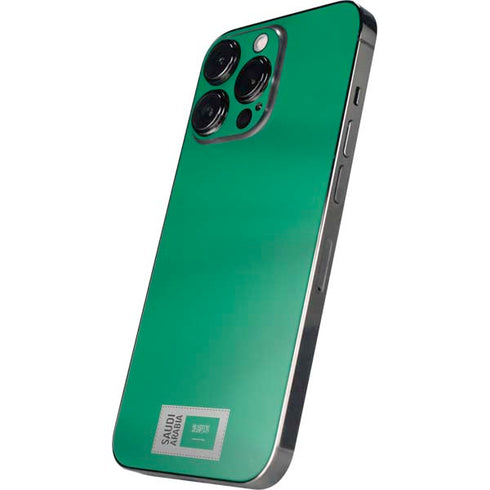 Saudi Arabia Soccer Flag iPhone 13 Pro Skin